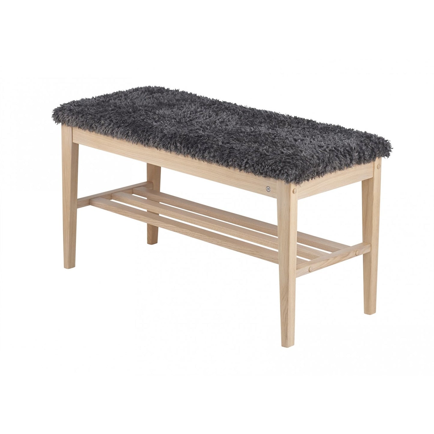 Nadja bænk hvidolieret - 90 cm