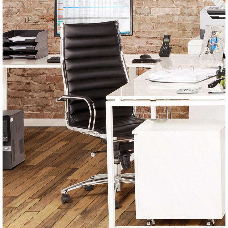 Torino kontorstol - Sort