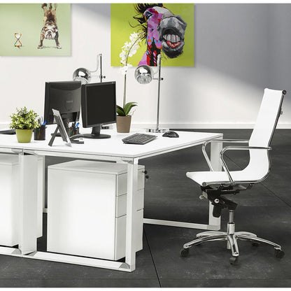 Liana kontorstol - Hvid