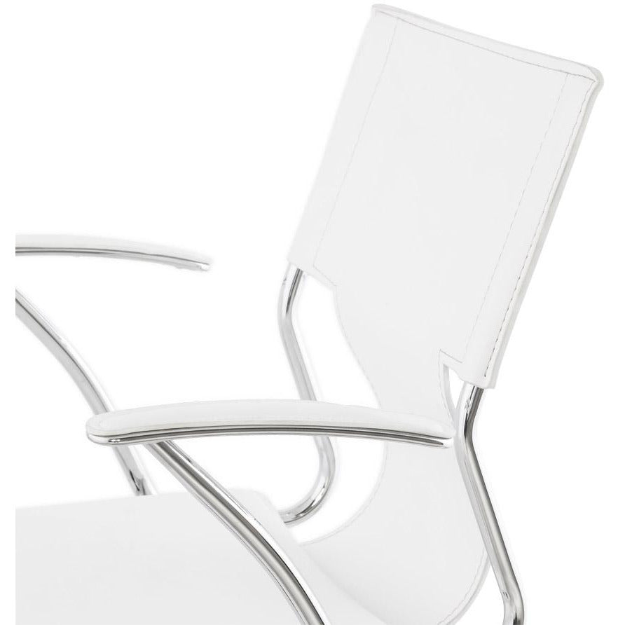 Oxford kontorstol - Hvid