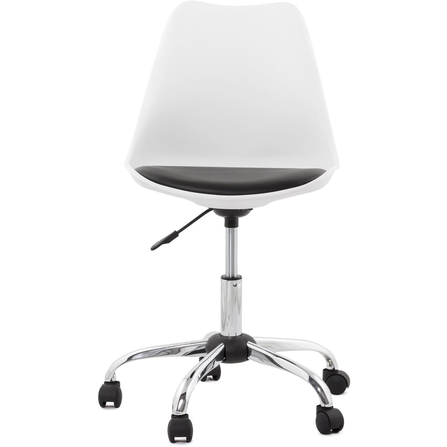 Edea Kontorstol - Hvid & Sort