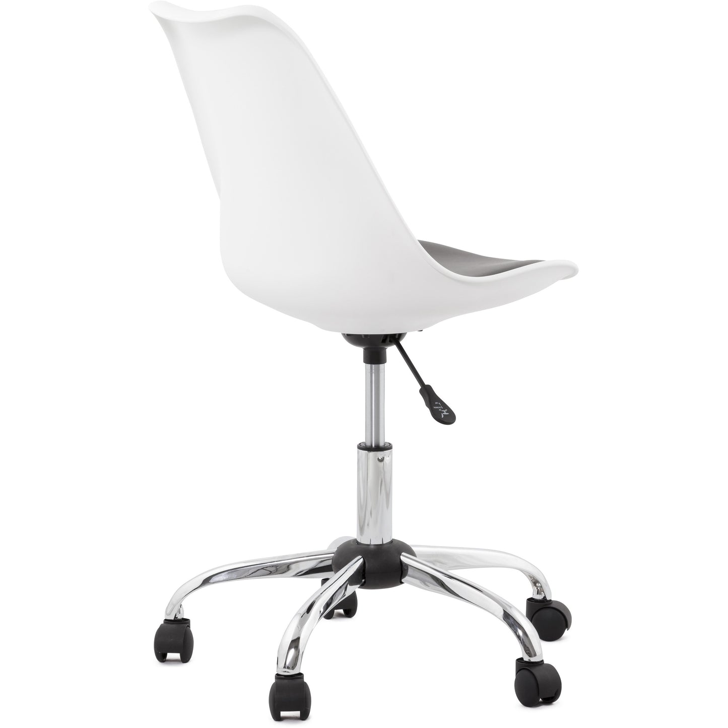 Edea Kontorstol - Hvid & Sort