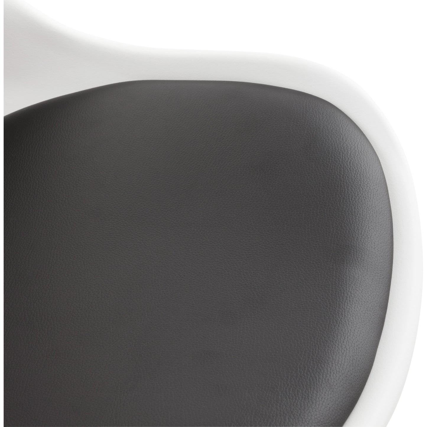 Edea Kontorstol - Hvid & Sort