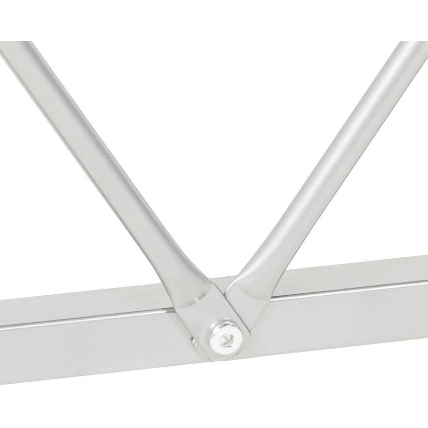 Sort skrivebord med glasplade TASTIERA