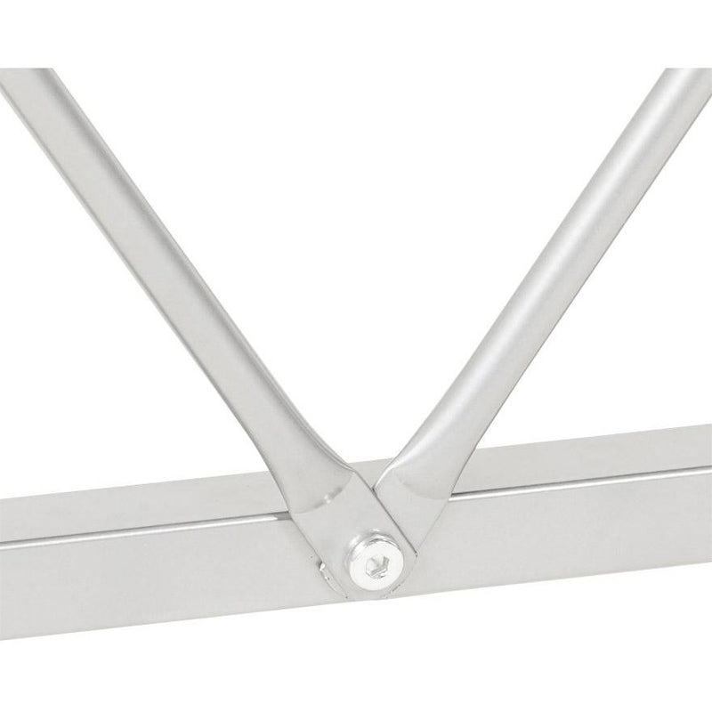 Sort skrivebord med glasplade TASTIERA