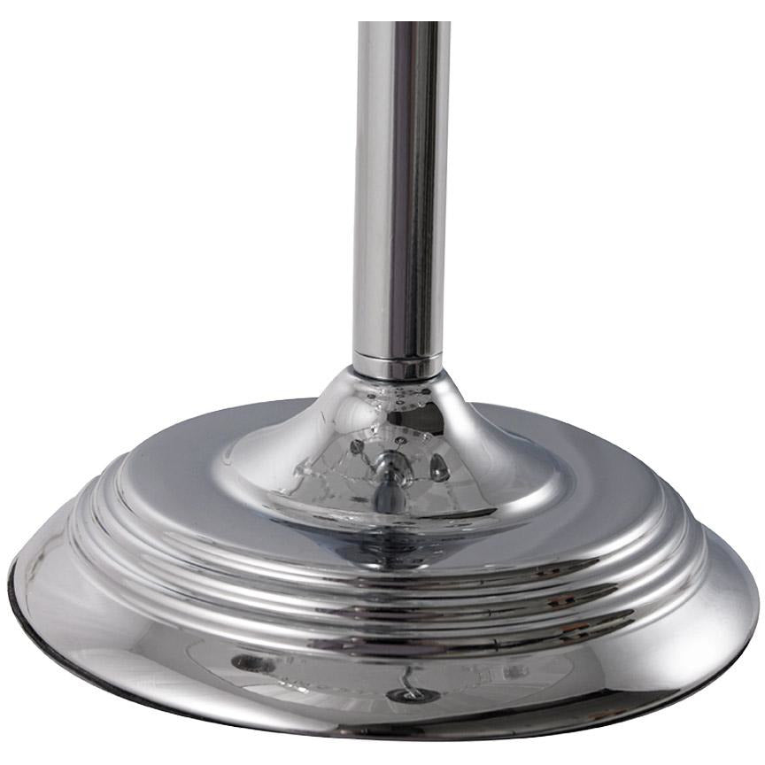 Siamdesign bordlampe med lysestage - Hvid