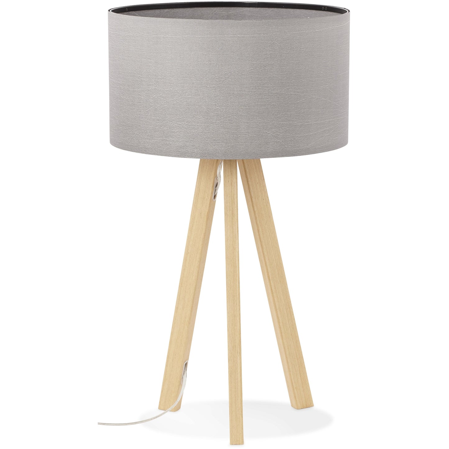 Bordlampe med lampeskærm - Trivet Grå