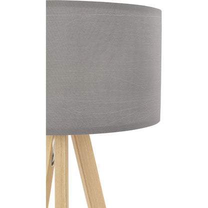 Bordlampe med lampeskærm - Trivet Grå