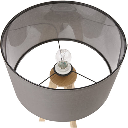 Bordlampe med lampeskærm - Trivet Grå