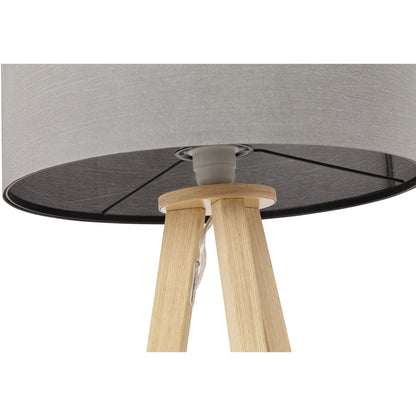 Bordlampe med lampeskærm - Trivet Grå