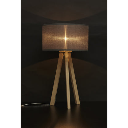 Bordlampe med lampeskærm - Trivet Grå