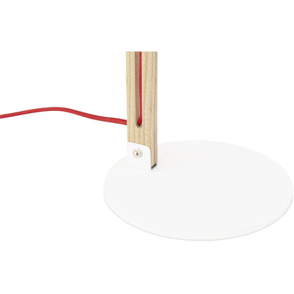 Designer bordlampe - Hvid