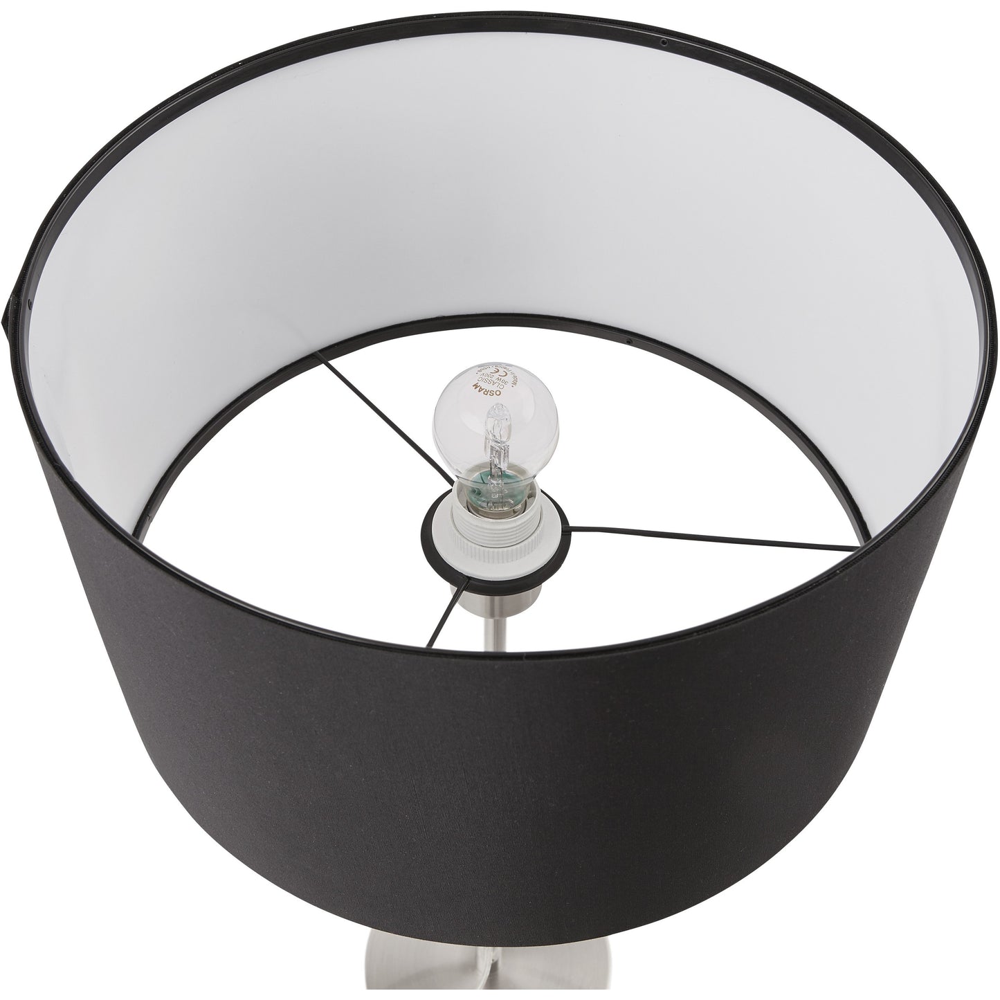 Sort lounge bordlampe - Tigua