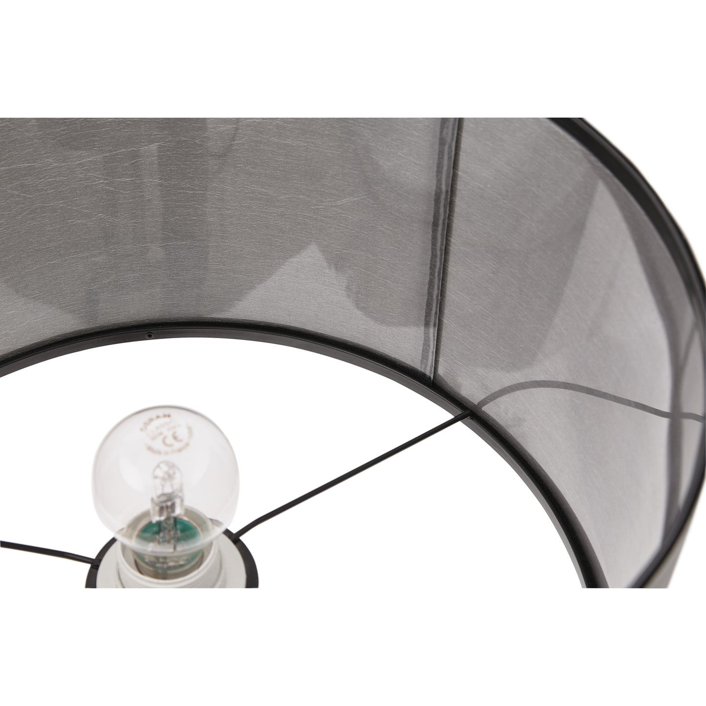 Grå lounge bordlampe - Tigua