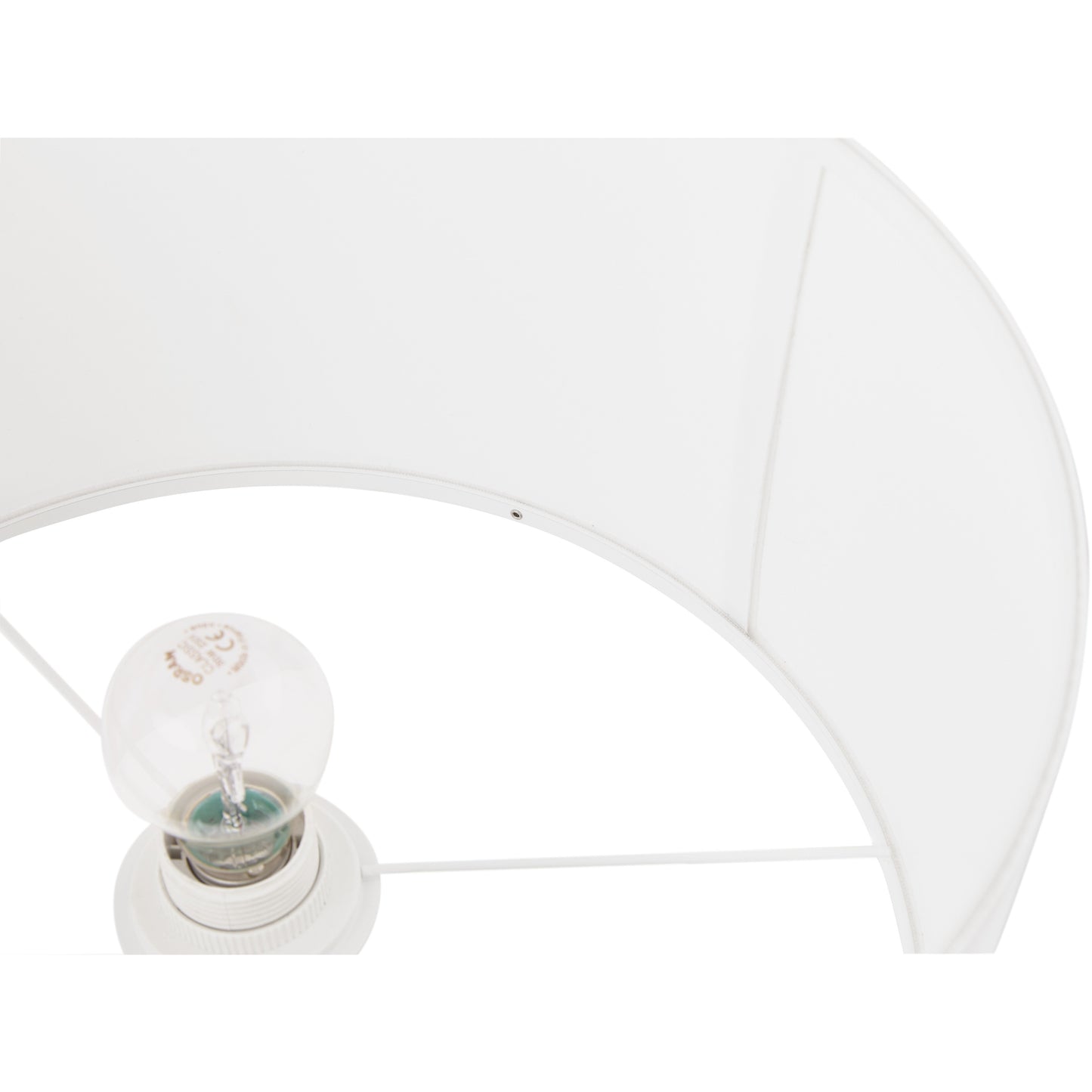 Hvid lounge bordlampe - Tigua