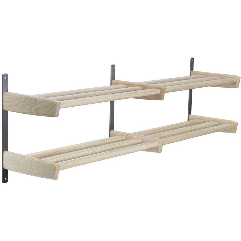 Meja dobbelt skohylde - 115 cm