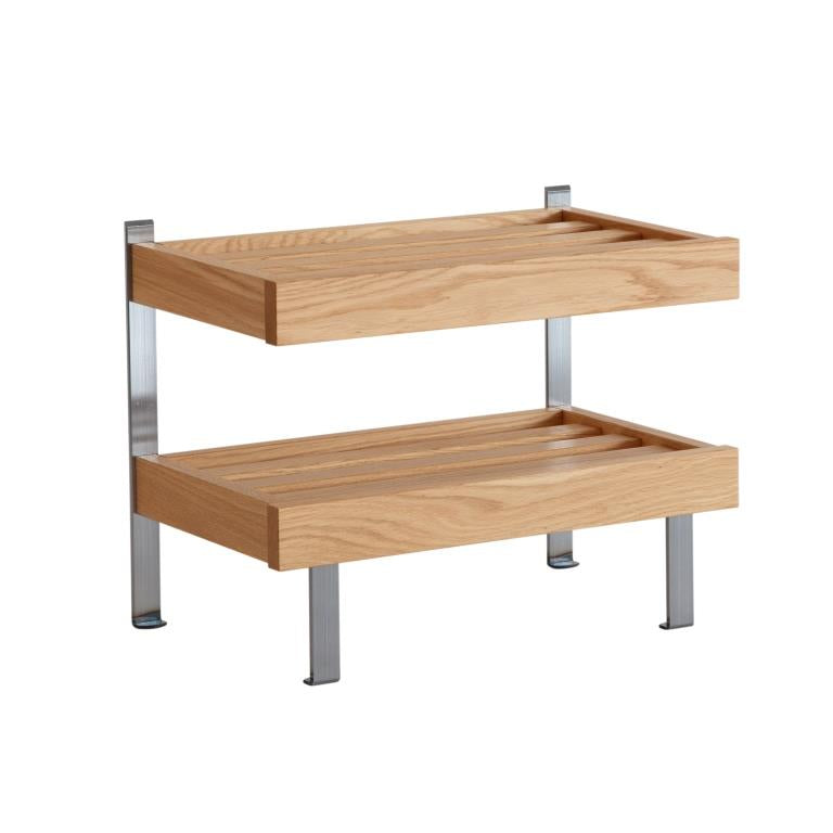 Nadja dobbelt skohylde gulvmodel - 50 cm