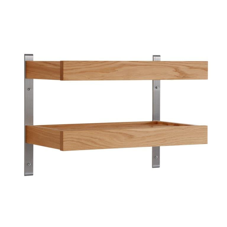 Nadja - Dobbelt skohylde vægmodel - 50 cm