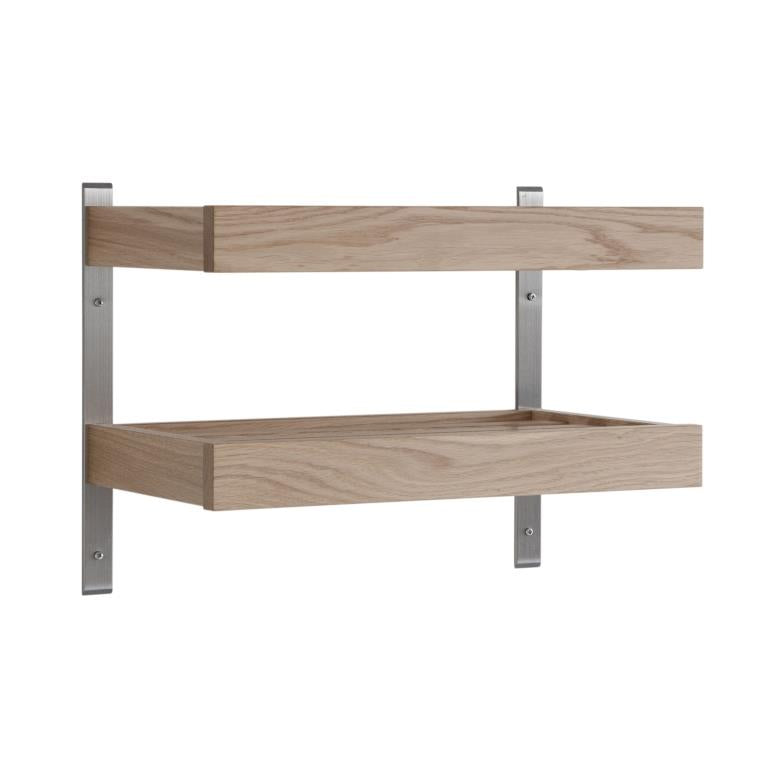 Nadja - Dobbelt skohylde vægmodel - 50 cm