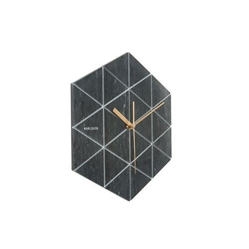 Karlsson Vægur - Marble Hexagon